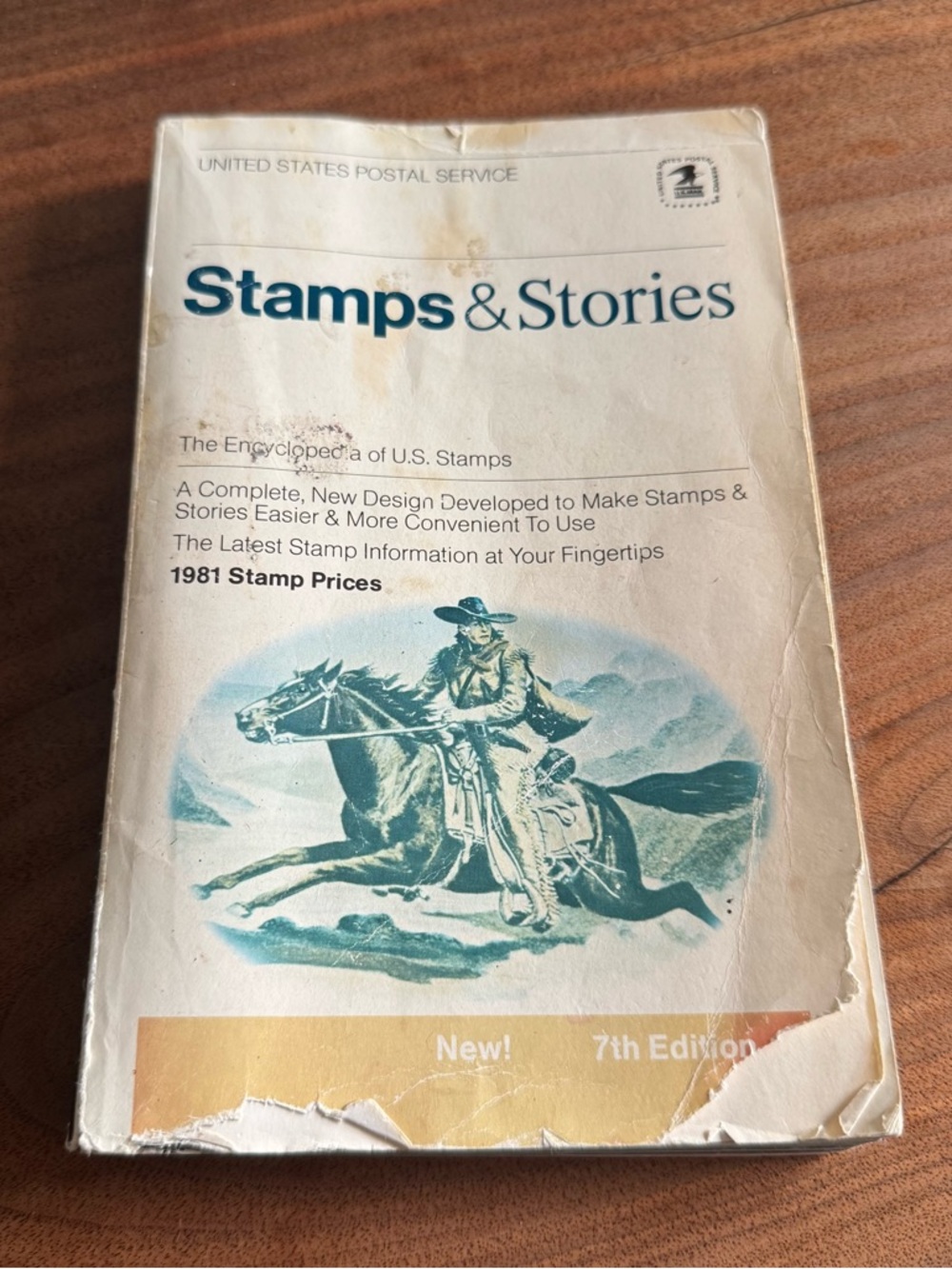 USPS - 1981 Stamps & Stories 7th Edition, Postage Collectors Inventory Book